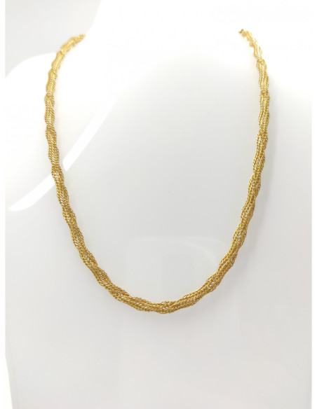 Volta prata fio torcido