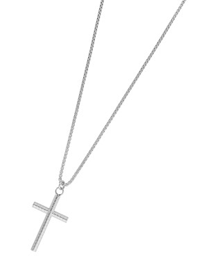 Fio em aço com cruz 2