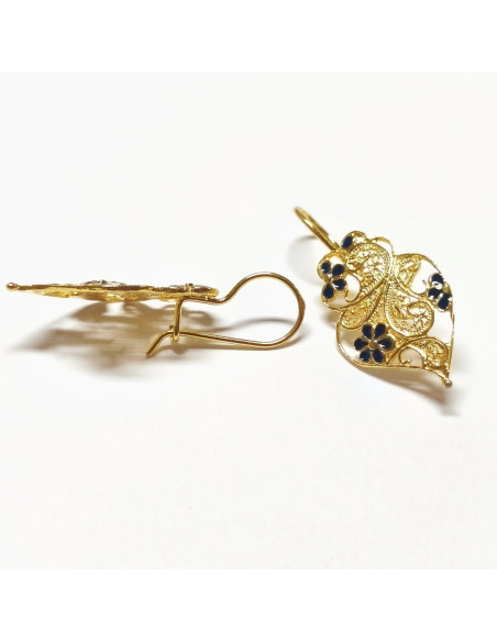 Brincos coração de Viana