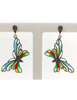 Brincos borboleta