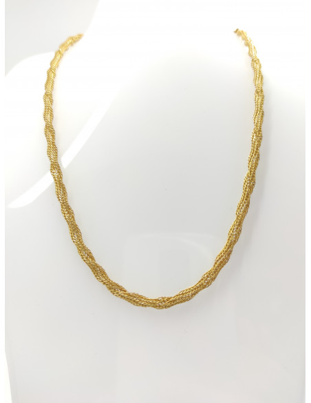 Volta prata fio torcido