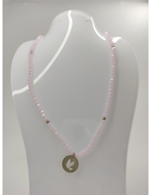 Fio/Pulseira com pedras cor diversas e berloque 2