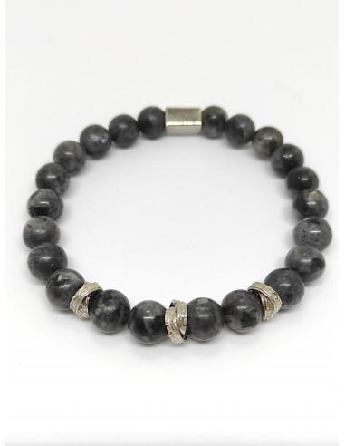 Pulseira elástica pedras