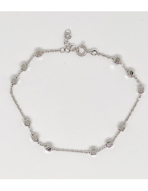 Pulseira esferas 3+3+3