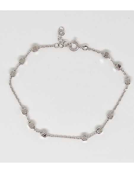 Pulseira esferas 3+3+3