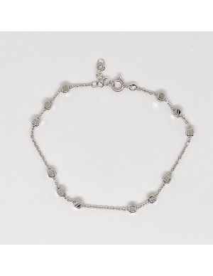 Pulseira esferas 3+3+3 2
