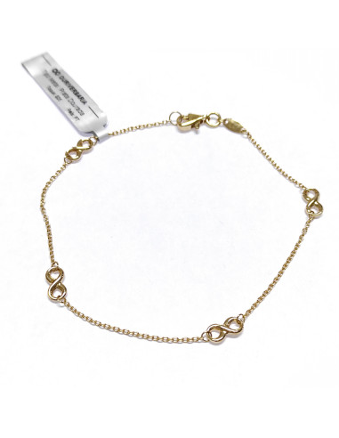 Pulseira com infinitos