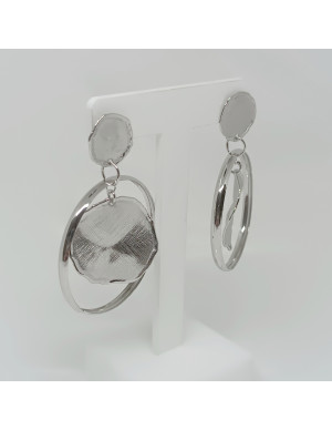 Brincos circulo fechado e aberto