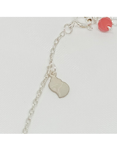 Tornozeleira âncora estrela e búzio