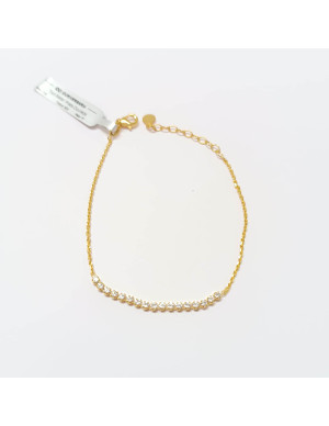 Pulseira riviera com malha