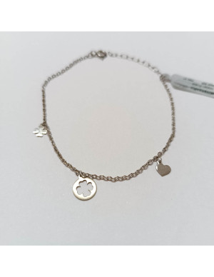 Pulseira com símbolos diversos