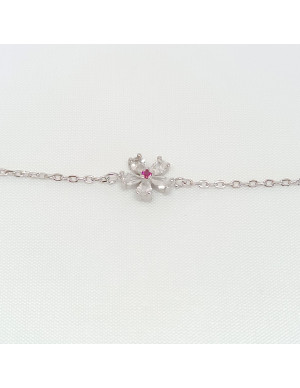Pulseira flor
