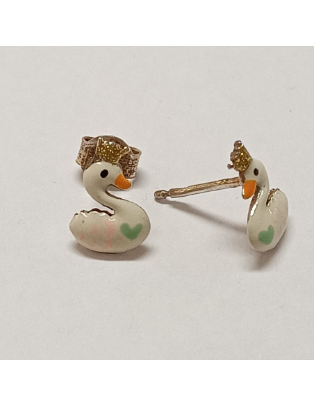 Brinco cisne criança