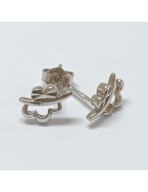 Brinco tornilho folhas