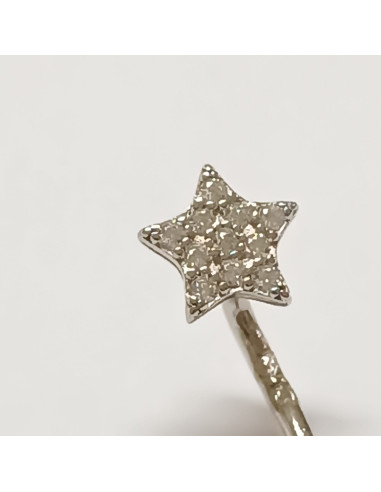 Brinco auricular estrelas