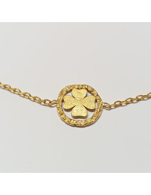 Pulseira com trevo