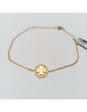 Pulseira com trevo 2