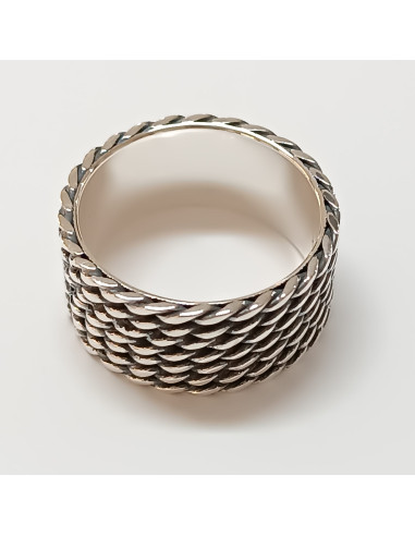 Aliança 7 fios torcidos