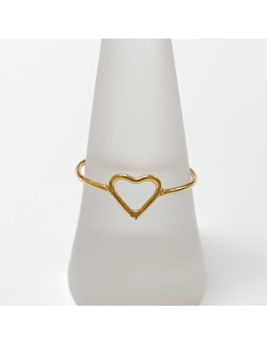 Anel coração