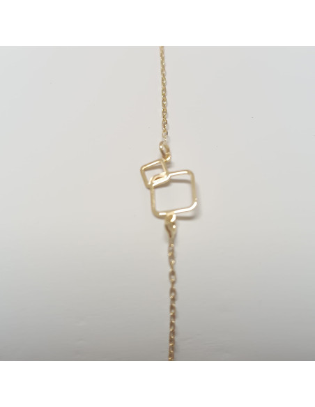 Pulseira 2 quadrados