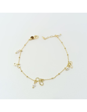 Pulseira  pérolas e símbolos 2