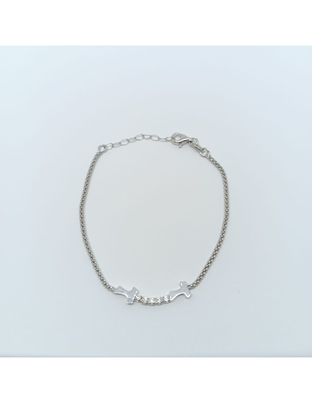 Pulseira tau e riviera