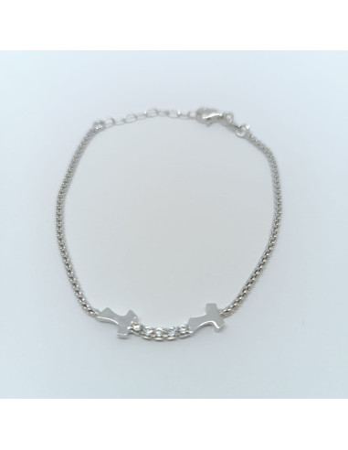 Pulseira tau e riviera