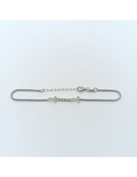 Pulseira tau e riviera