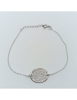 Pulseira centro filigrana