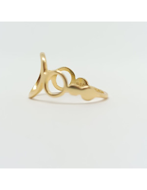 Anel mindinho círculos 2