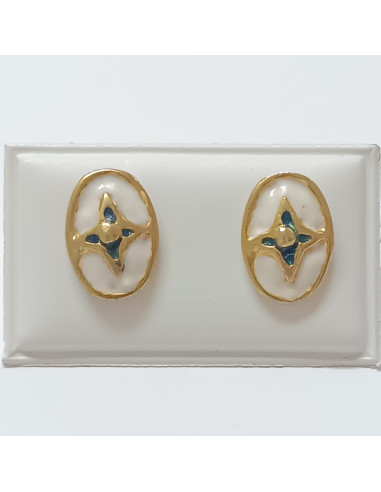 Brincos esmalte