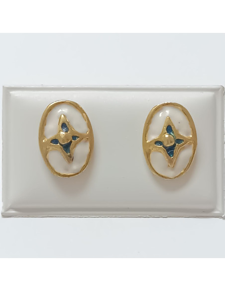 Brincos esmalte